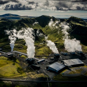 Reykjavik Energy's Hellisheidi geothermal power plant.