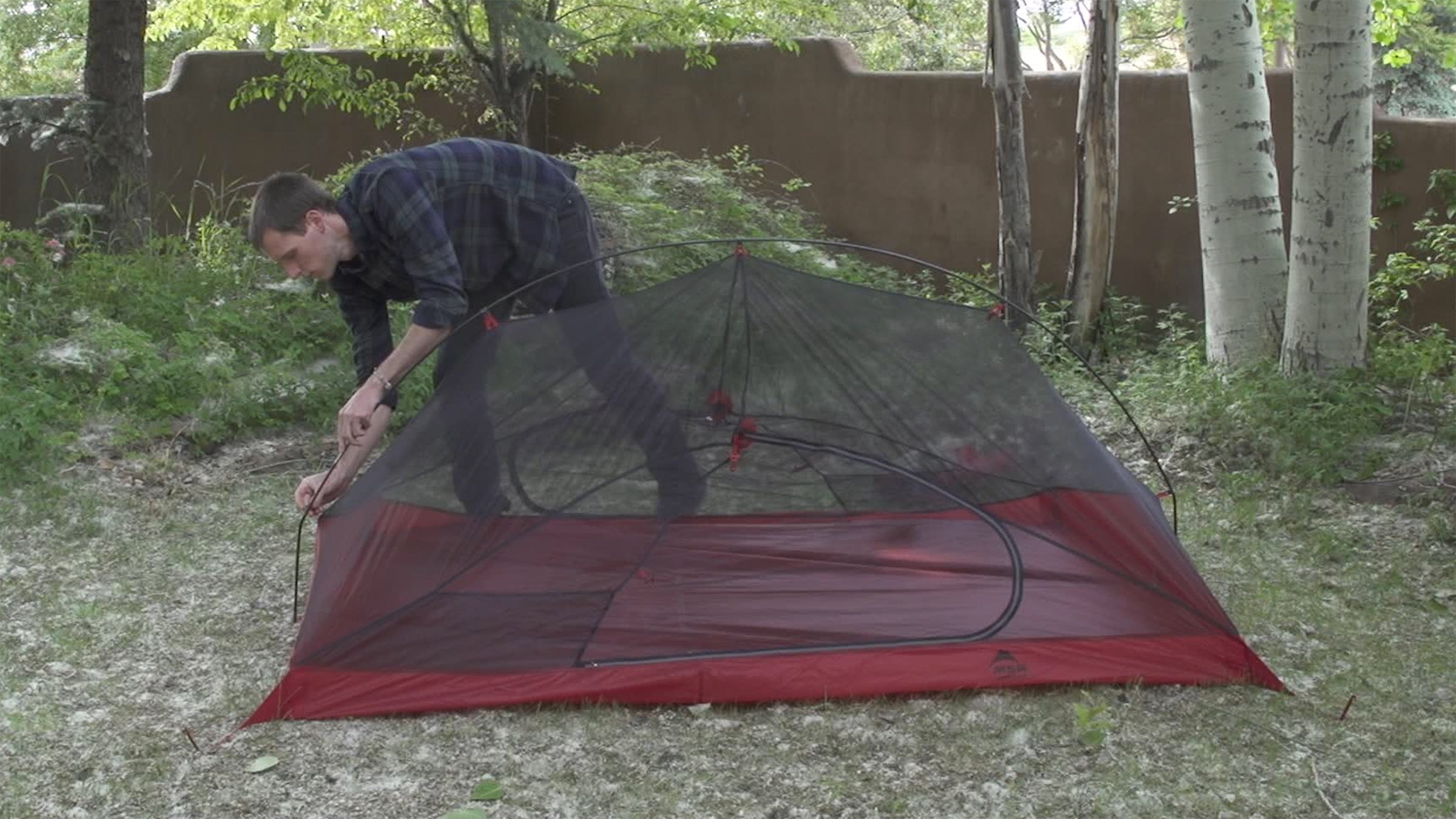 First Impressions: MSR Carbon Reflex 2 Ultralight Tent   Outside