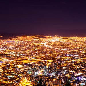 99 percent of the population of the United States lives under a night sky polluted by artificial lights in places like parking lots, gas stations, streets, and backyards.