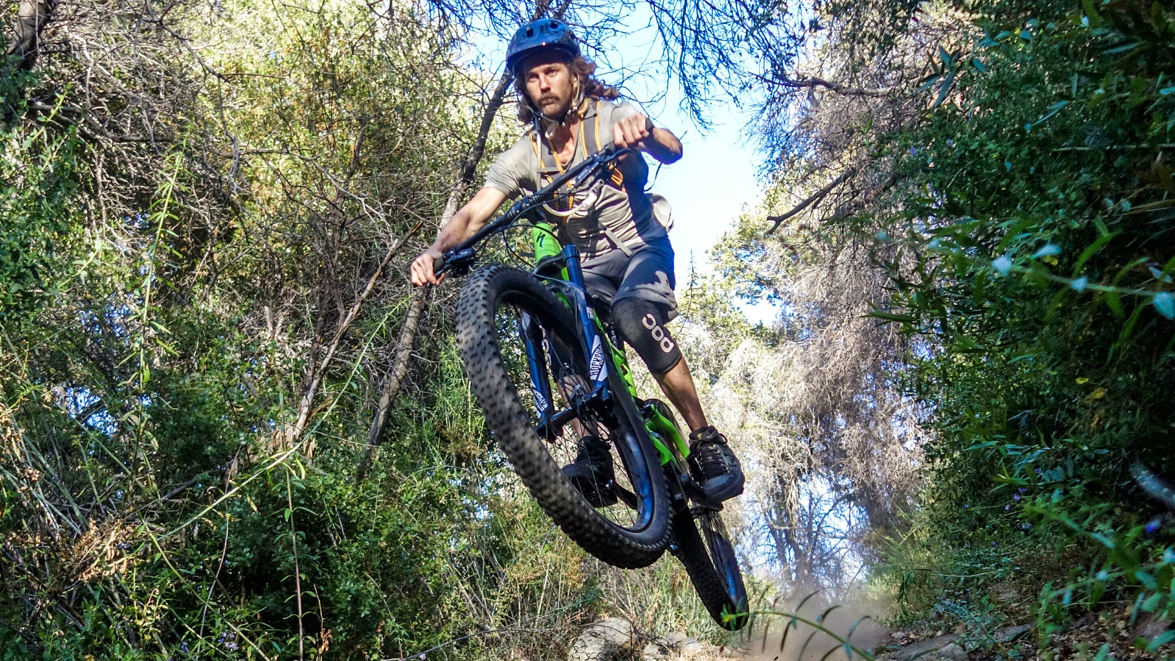 It takes a special kind of long-haired, paleo-eating, woodworking, ex-BMX-racing hipster to jump a 48 Lbs bike a few feet off a four-inch pile of rocks. Luckily, we have Tommy.
