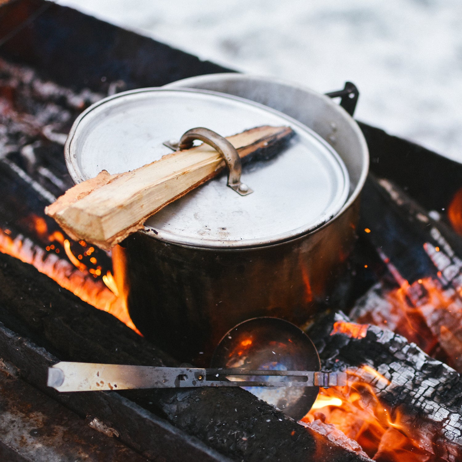 HOW-TO MAKE CAST-IRON FISH & CHIPS WHILE CAMPING