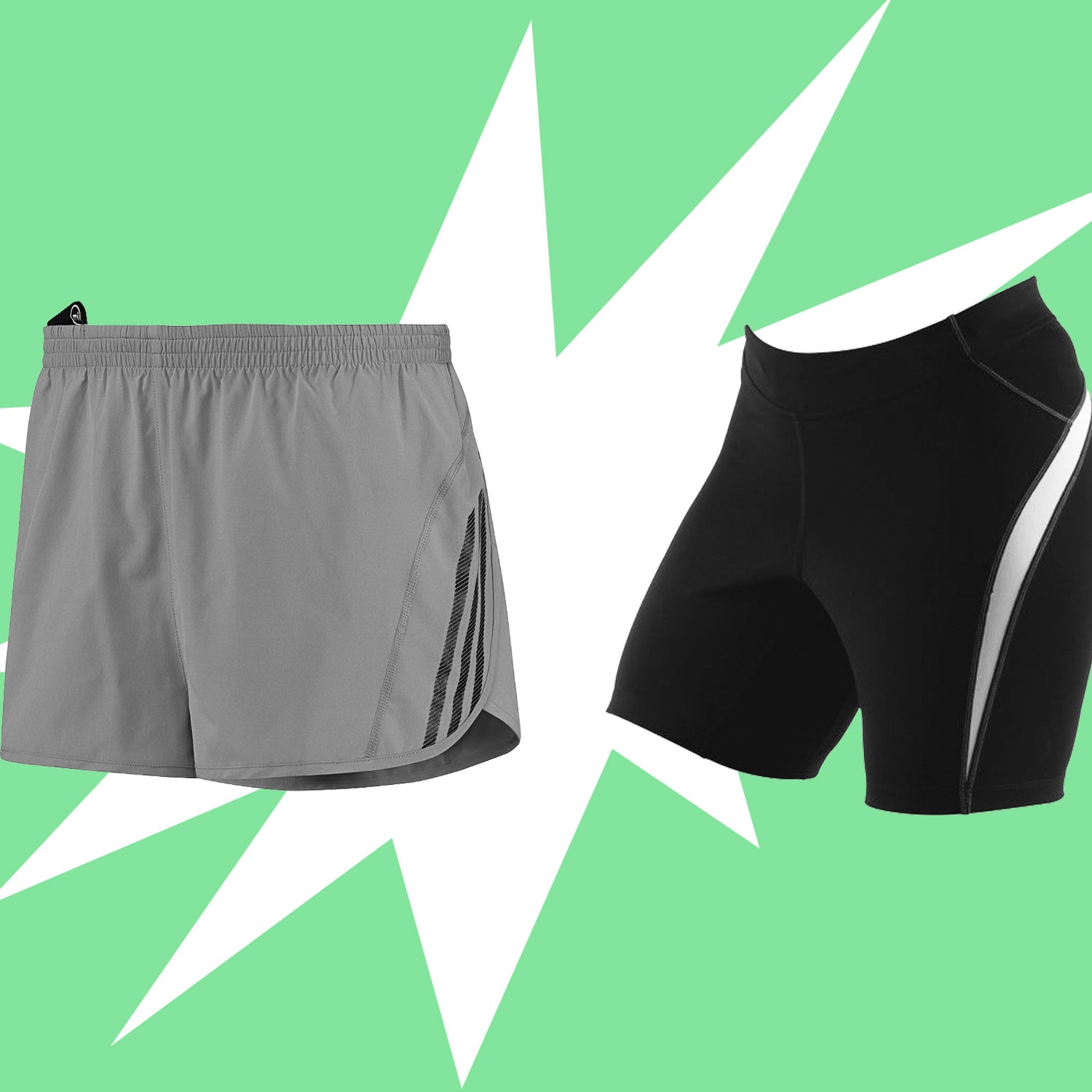 Short Shorts vs. Tights Throwdown