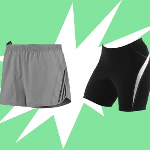 In the battle between split and compression shorts, it's mostly aesthetics.