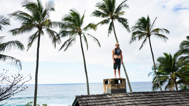 Florence, Master of all he surveys, on the North Shore