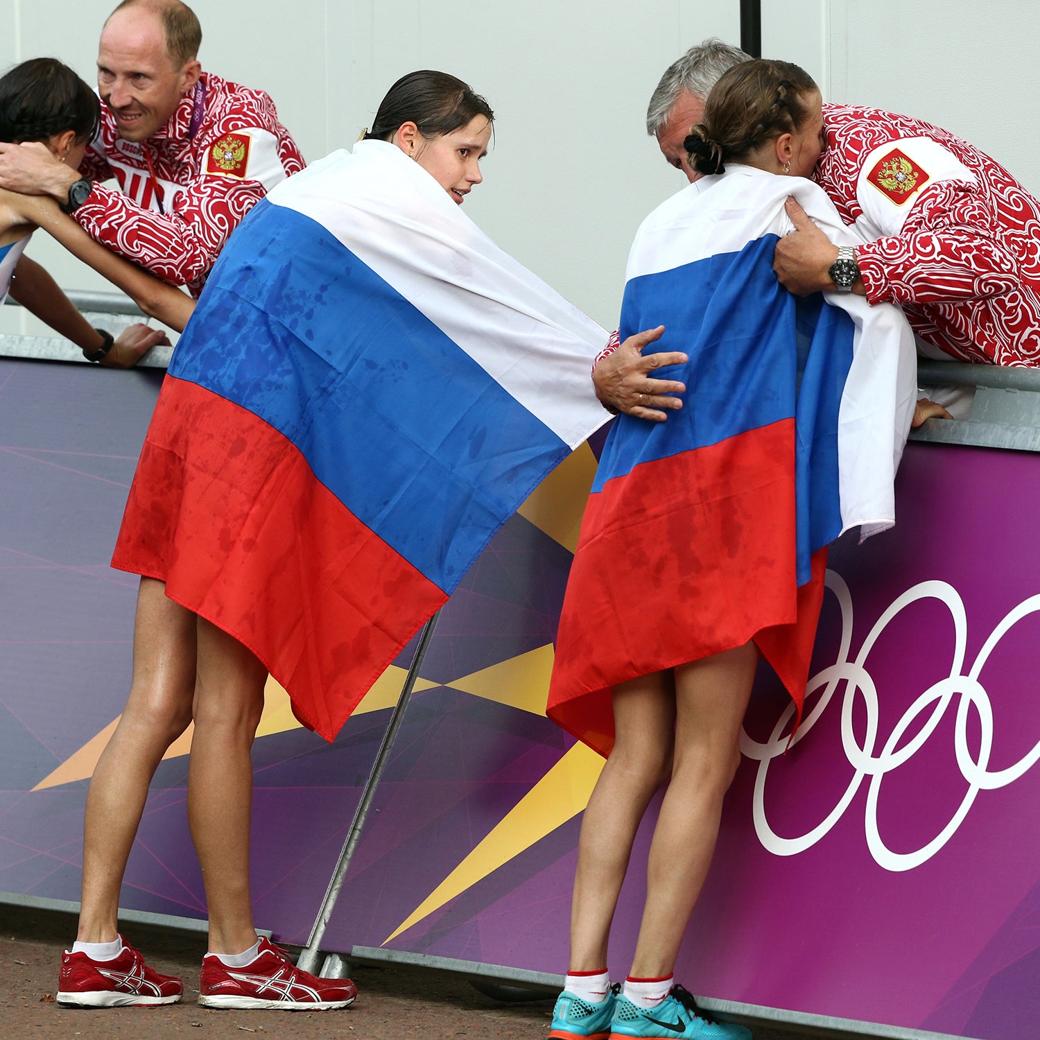 No Russian flags will be seen on the track in Rio this summer.