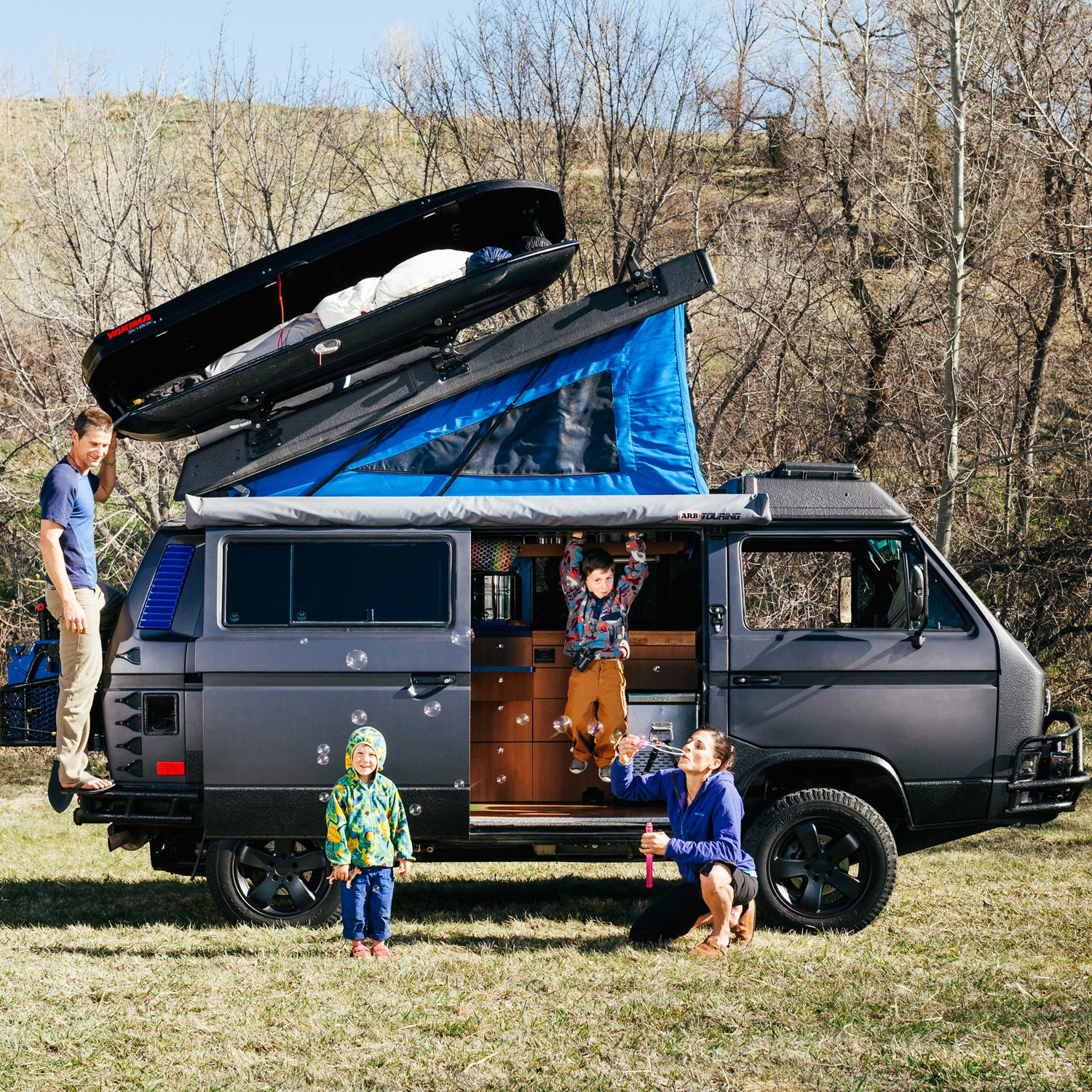 Young Man Living in his 87 VW Westfalia Van