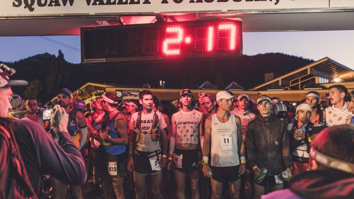 Walmsley believed his fitness would give him an opportunity to break the course record, and he <a href="http://www.irunfar.com/2016/06/jim-walmsley-pre-2016-western-states-100-interview.html">wasn’t afraid to say so</a>. But on race morning, those thoughts dissipated. He toed the starting line with laser-like focus, his mind totally in the moment. "I released all preconceptions and just zeroed in on racing,” he says. “I wanted to be aware of what was happening inside of me and around me, and that's it."