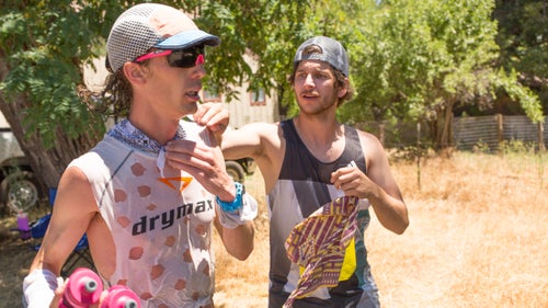 Competitors at the Western States 100 are allowed to pick up a pacer at mile 62. Walmsley’s pacer, James Bonnet, is a highly-accomplished ultrarunner himself: he’s run Western States four times, and in 2005, at 18-years-old, Bonnet became the youngest finisher in the race’s history.