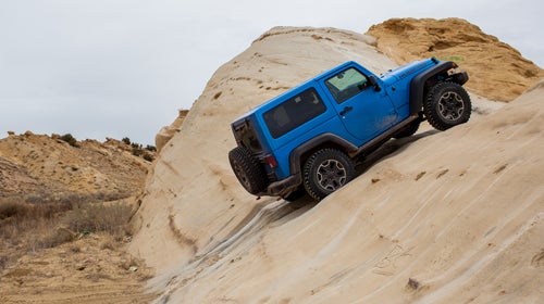 The 4WD Jeep Rubicon.
