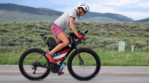 Lael Wilcox just won third edition of the Trans Am bike race in a time of 18 days and 10 minutes.