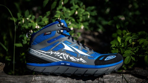 Altra began as a running shoe company but is stepping up its hiking game. Its Lone Peak runners are among the most popular hiking shoes on the Pacific Crest Trail. Now Altra is launching the hiking-specific Lone Peak 3.0 NeoShell Mid that uses the same wide, stable, zero-drop chassis as the Lone Peak runner but adds ankle support with a high top. We also like the NeoShell outer, which keeps the boot from wetting out. Available in July.