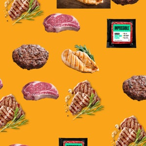 Different kinds of meat