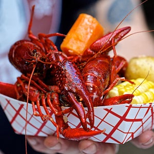 A crawfish boil is as much of a party as it is a meal.