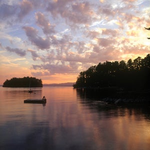 Get a taste of summer lake life.