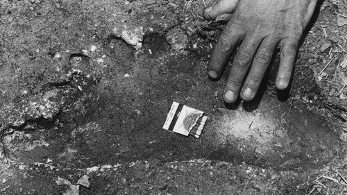 Locals in Johnstown, Pennsylvania, were baffled by a footprint measuring 17.75 inches found near a residential home in 1980. According to the Associated Press, the footprint coincided with reports of strange noises and a strong but unusual odor in the area.