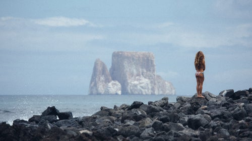 Kicker Rock in the Galapagos Islands.