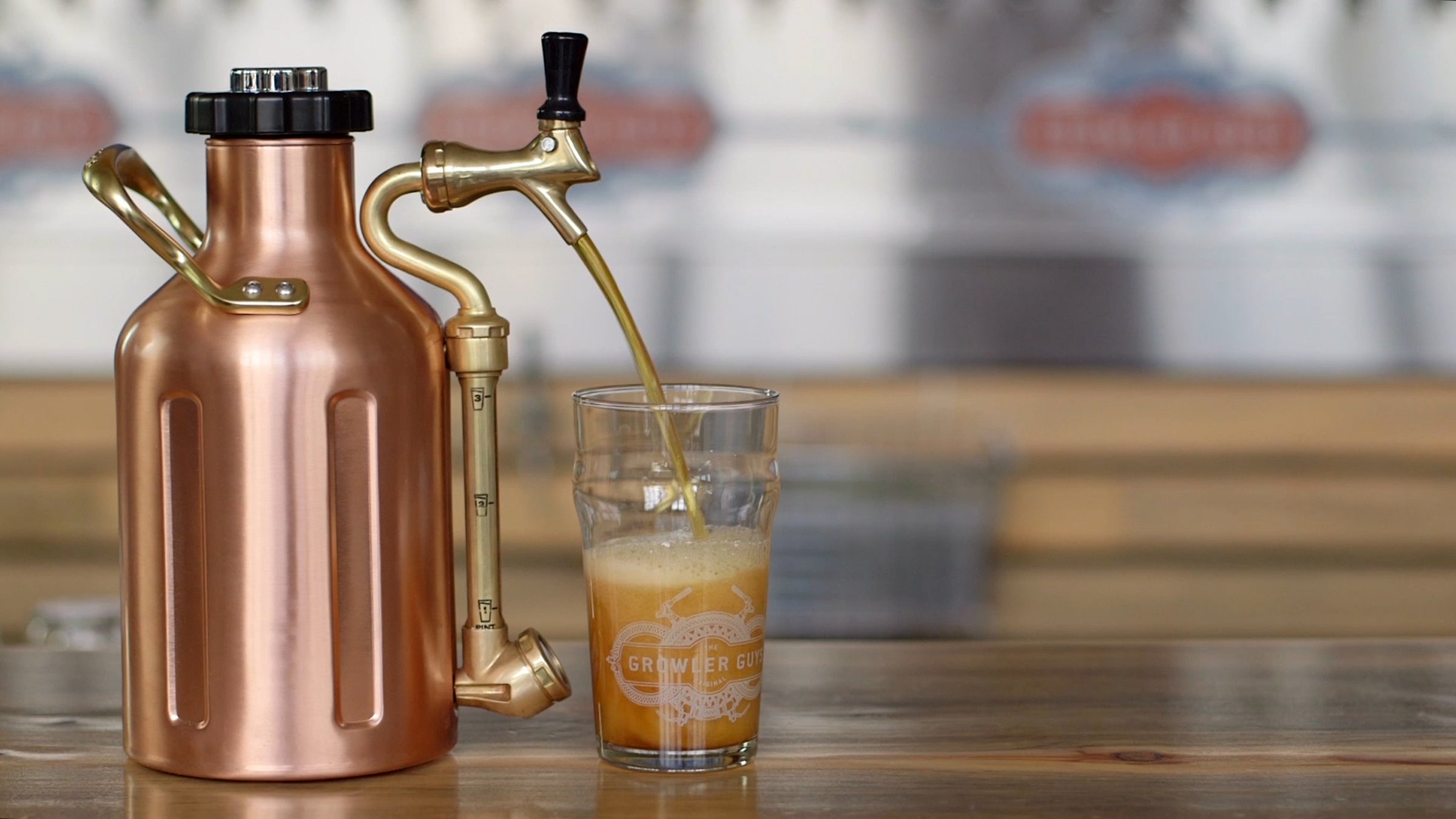 Keep your growler bubbly.