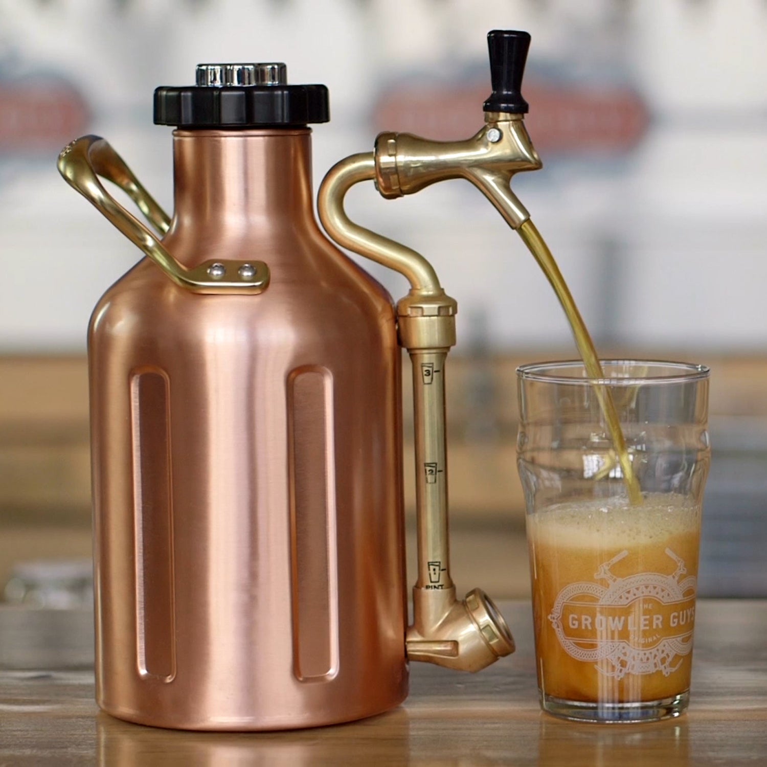 Keep your growler bubbly.