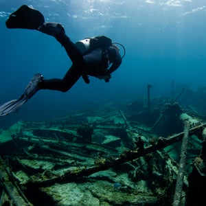 In 1991, Michael Proudfoot got stuck alone, deep underwater inside a sunken ship, with only minutes to survive before he ran out of air.