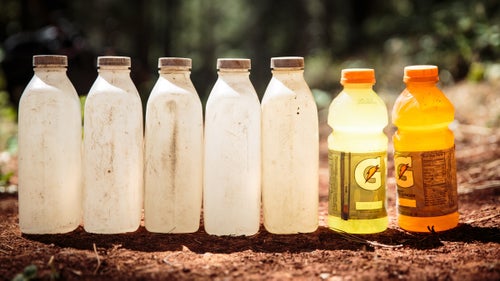 When we asked Kevin Mecham to name his most important piece of gear, he immediately said, “water.” He’s often out in 100-plus-degree weather, working next to or in a fire for 16 hours a day. He always carries five liters of water in government-issued plastic bottles, plus two bottles of Gatorade. He’ll typically drink an additional 1.5 liters of water on the way to the fire to stave off dehydration.
