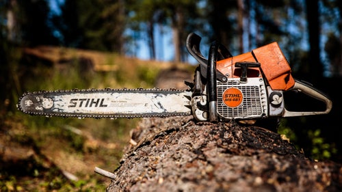 Chainsaws are so beloved that they’re named during their first fire. This Stihl MS461 is called Cheeseburger. With six horsepower and a 25-inch bar, it can cut down trees up to 48 inches wide, yet it’s light and nimble enough to carry far into the backcountry. Most sawyers sharpen their chain every chance they get to keep it running at max efficiency. Every crew member carries MSR fuel bottles filled with two-stroke fuel and bar oil; nobody wants the saws to stop running.
