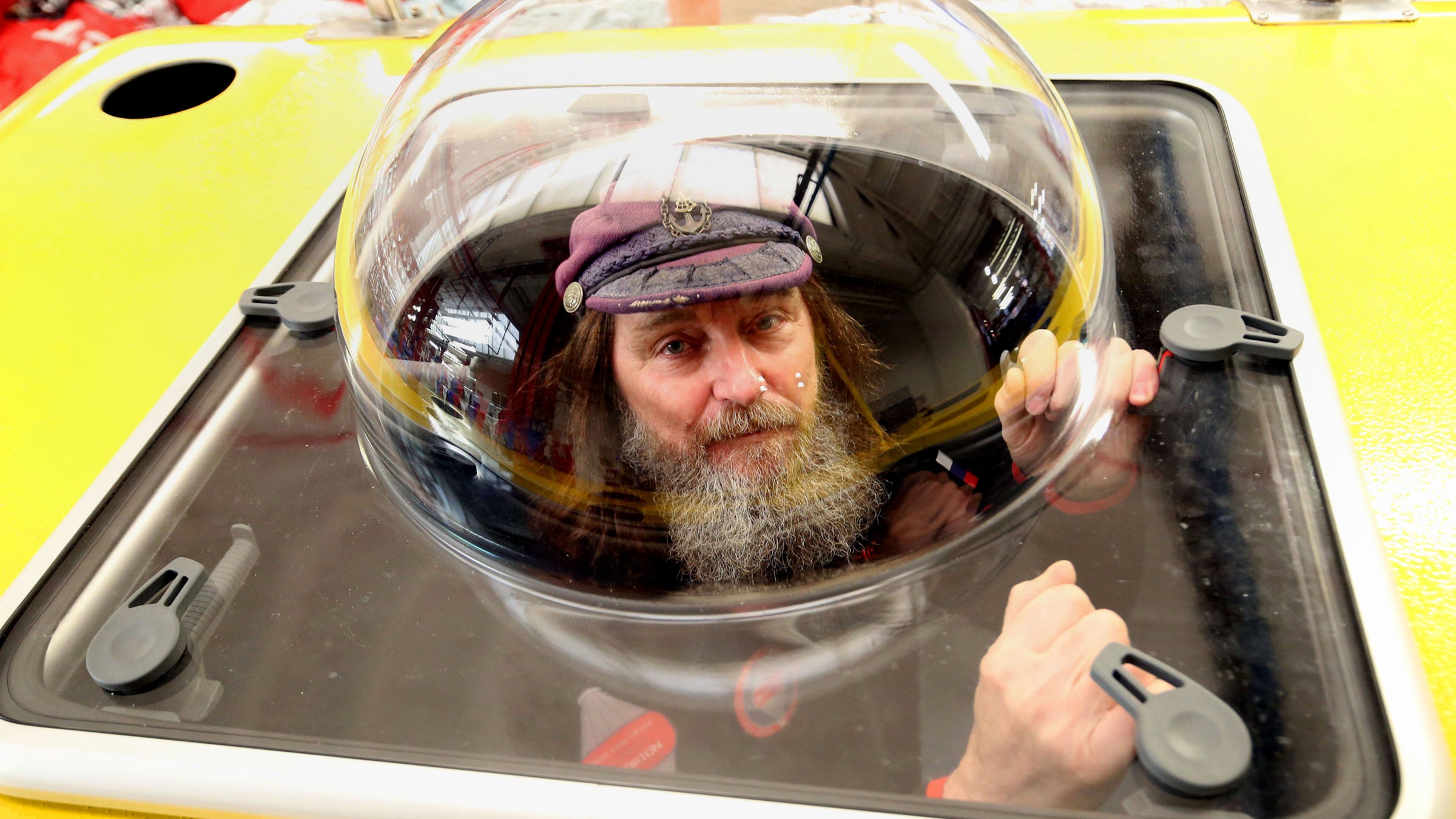 Russian adventurer Fedor Konyukhov.