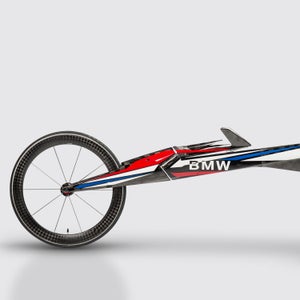 Six athletes on the USA Track and Field team will compete at the Paralympics this September in custom carbon-fiber wheelchairs dreamed up by Designworks, BMW’s Southern California design firm.