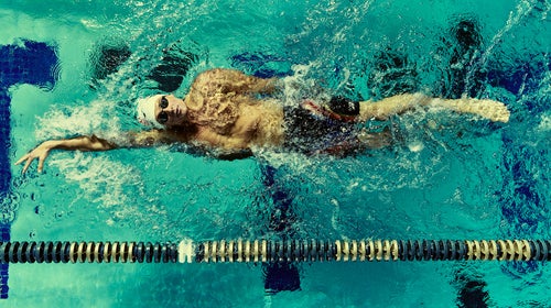 Ryan Lochte training for the 2016 Games in Charlotte, North Carolina.