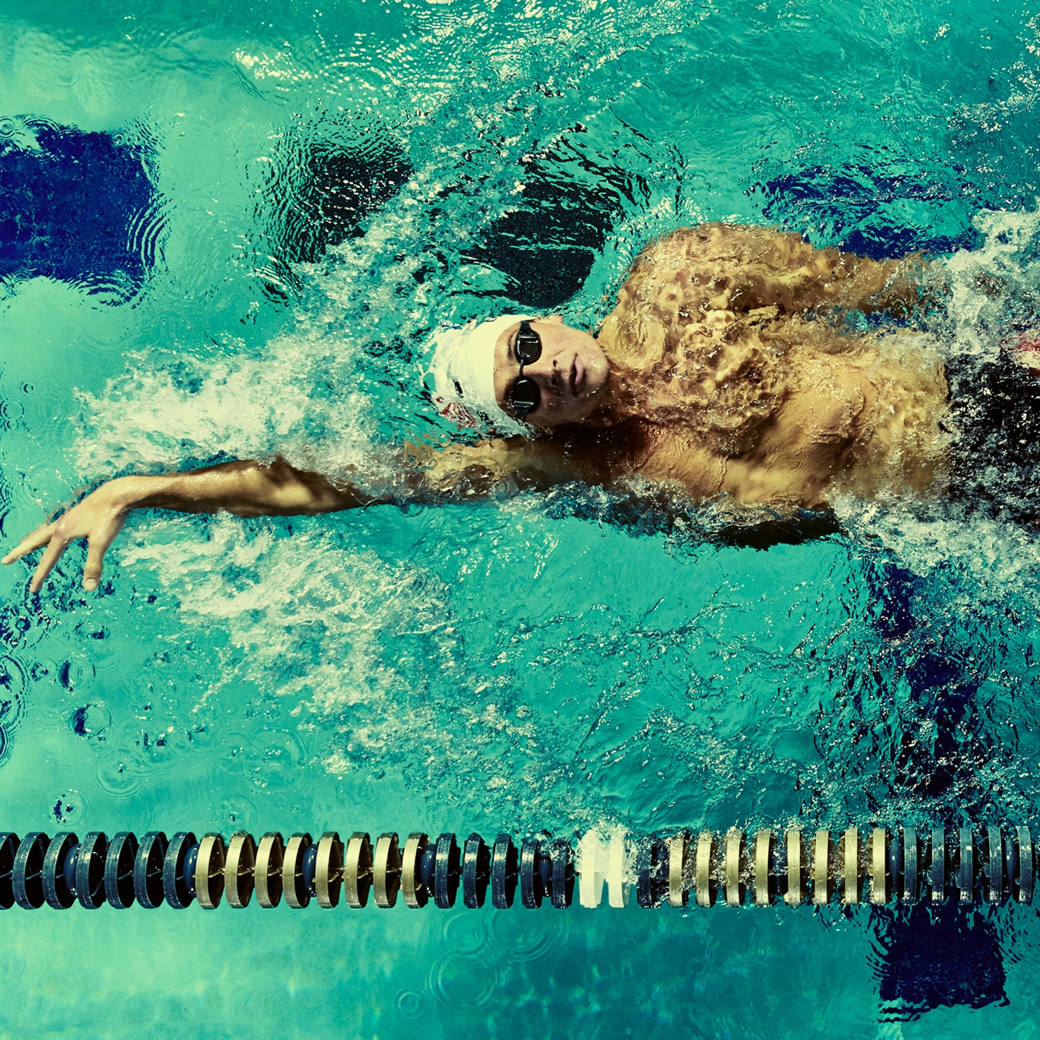 Ryan Lochte training for the 2016 Games in Charlotte, North Carolina.