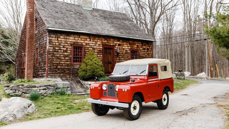 The Land Rover Defender 110 series was so named for the length, in inches, of the wheelbase.