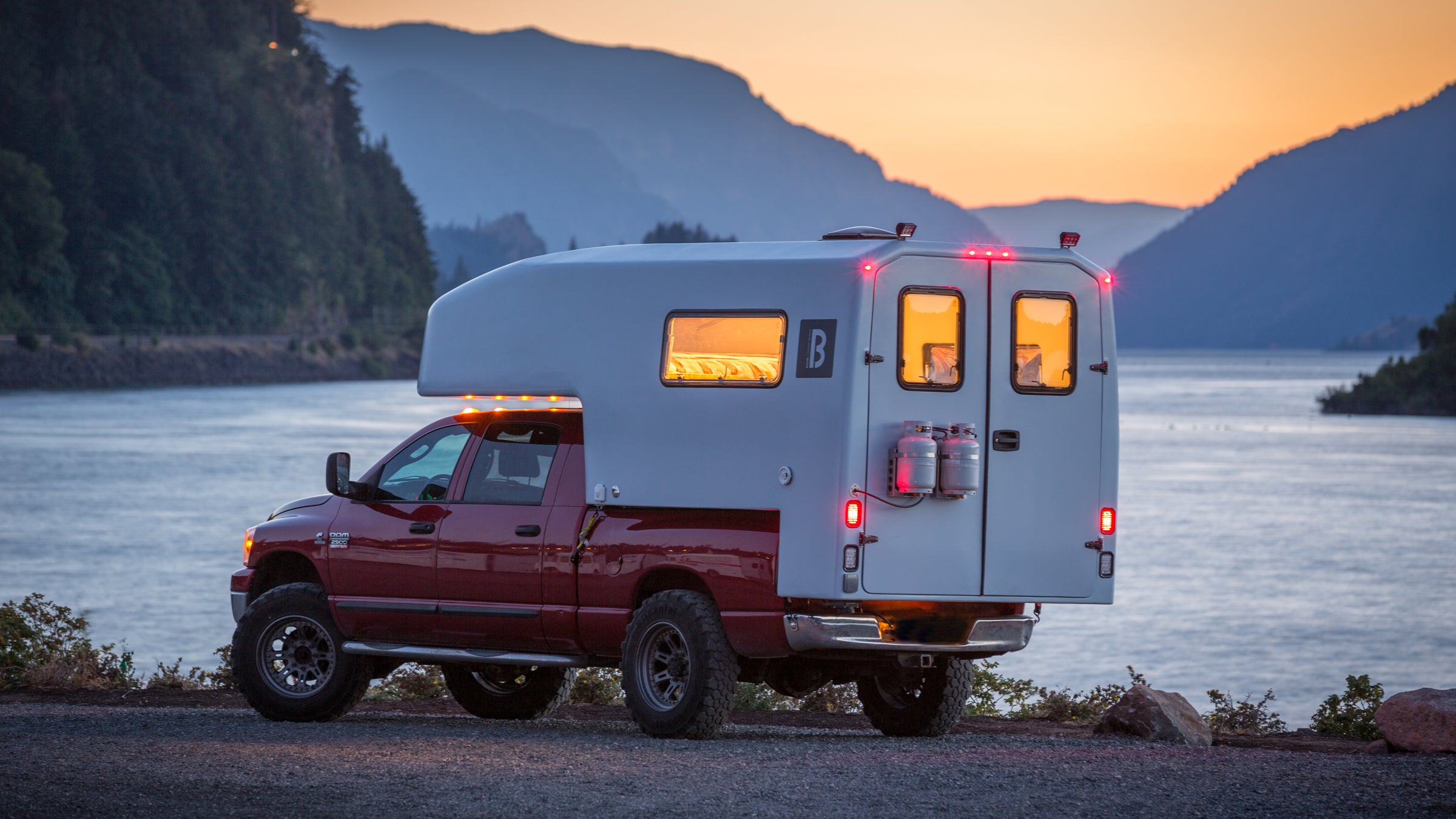 An Unstoppable Diesel-Powered Storm Chaser