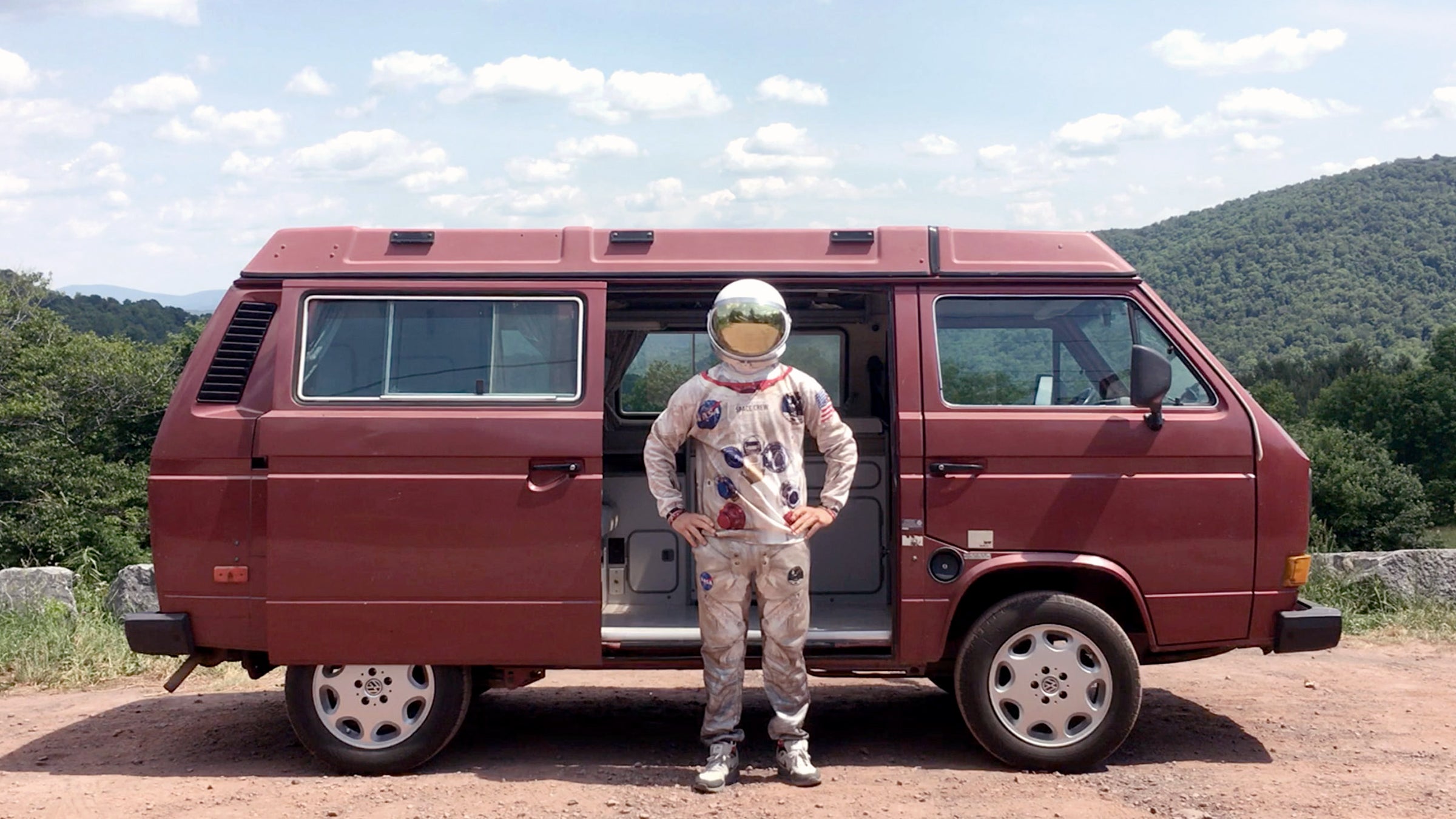 Robert Collignon launched his freeze-dried ice cream business while traveling the country in his 1987 VW Westfalia.