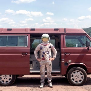 Robert Collignon launched his freeze-dried ice cream business while traveling the country in his 1987 VW Westfalia.