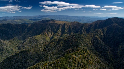 While in hot pursuit of the peaks over 6,000 feet in the Southeast, I found myself spending some time in Great Smoky Mountains National Park. On this particular day, lenticularis clouds developed, which are lens-shaped clouds that are caused by winds arcing through the atmosphere due to interactions with mountains. They are a good indication that the flight is going to be bumpy. I had the challenge of flying in extremely remote and forested terrain with no emergency options in the Smokies, coupled with what I call 鈥淢r. Toad鈥檚 Wild Ride鈥 in the sky.
From the book 鈥淎ppalachian Altitude: Flying the Highest Peaks of the South.鈥