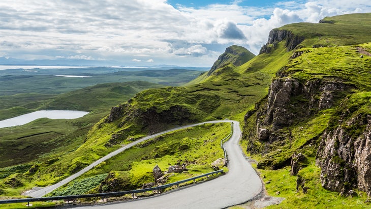 Scotland highlands road