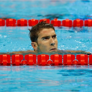 RIO DE JANEIRO, BRAZIL - AUGUST 10:  Michael Phelps of the United States reacts in the second Semifinal of the Men's 200m Individual Medley on Day 5 of the Rio 2016 Olympic Games at the Olympic Aquatics Stadium on August 10, 2016 in Rio de Janeiro, Brazil.  (Photo by Clive Rose/Getty Images)