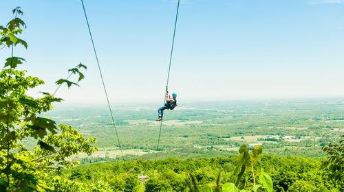 Aerial adventure parks can serve as “gateways to the natural world.”