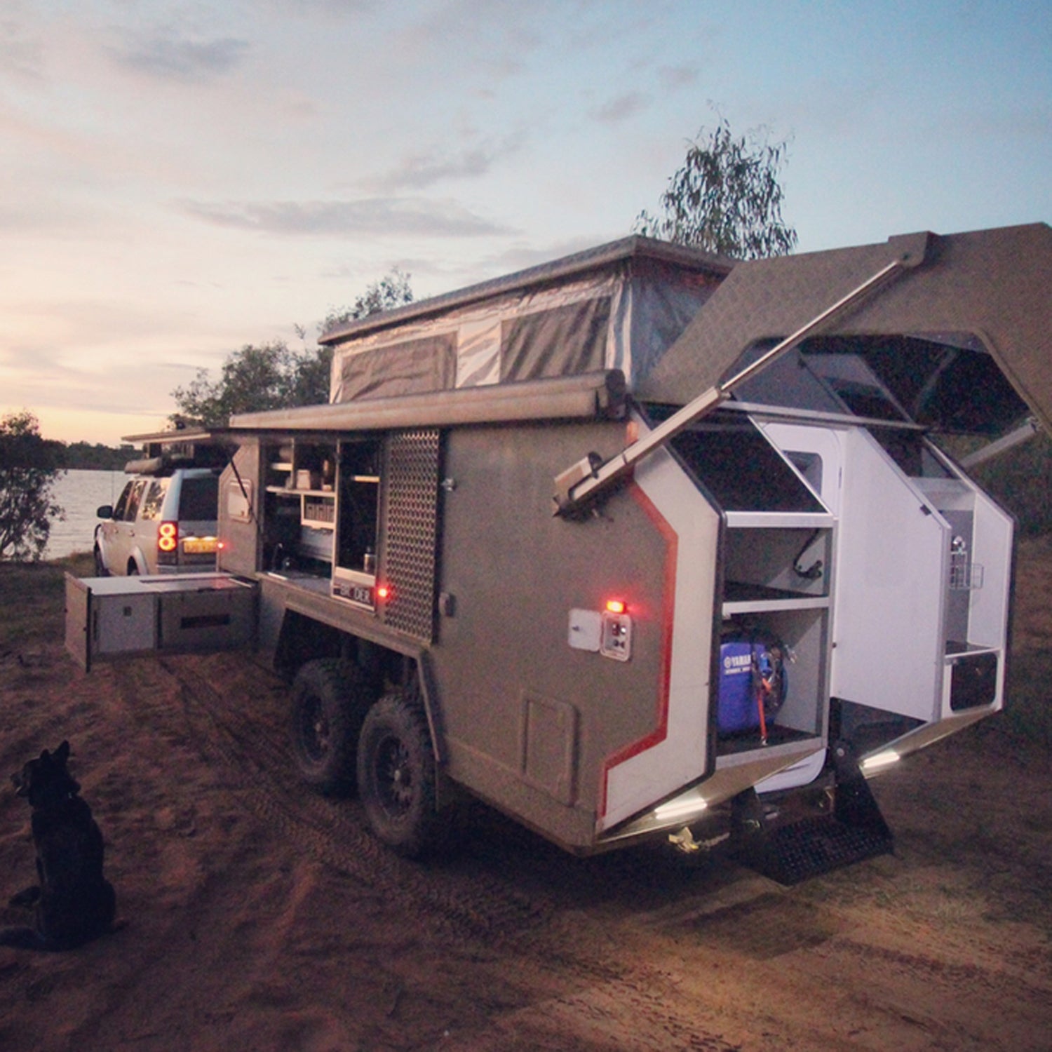 Take your trailer off road.