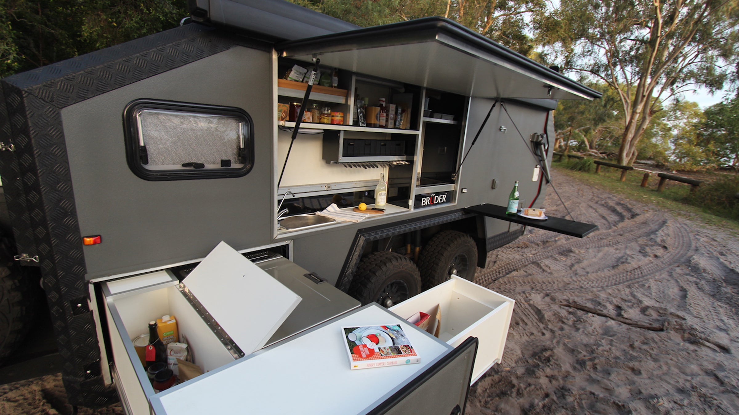 Take your trailer off road.