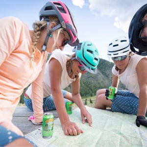 Design-forward mountain bike apparel for women.