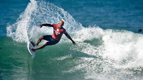 Kelly Slater, who will be 48 in four years, says he wants to compete in the new surfing event at the next Olympics.