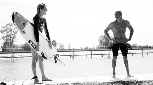 After a decade of R&D, Slater is inviting pro surfers like Stephanie Gilmore to test his artificial wave