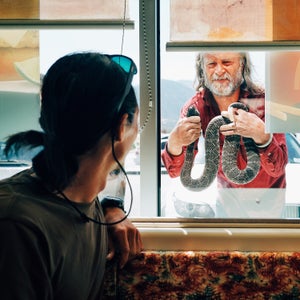 Last month, we highlighted a handful of photographers who were creating stunning work while hiking the Pacific Crest Trail. Taiwan-based interior designer and photographer Sie Sin-Ye (@kukud83) stood out. He and his two friends admit they didn’t know much about the PCT beyond the movie Wild when they set out on the trail in May this year, but they carved out a month to tackle as much as they could. Here, Sie Sin-Ye shares some of his favorite shots from the trip. 

Photo:  This guy was sitting next to us originally at a restaurant near Cajon Pass [in California]. Suddenly, he disappeared for a couple of minutes and showed up again with a rattlesnake. It was very weird but mainly funny. It was my first time ever seeing someone hold a rattlesnake with bare hands.