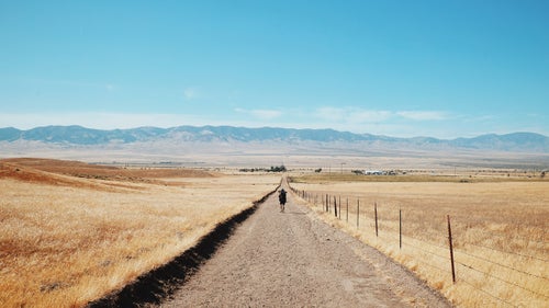 This may be an ordinary view for many who live in the U.S., but it was certainly a new type of landscape for me.