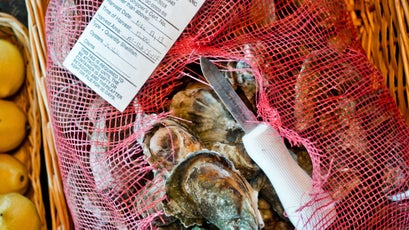 Lady's Island Oysters at the Old Bull Tavern in Beaufort, South Carolina.