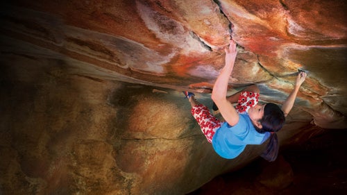 In the film, the two young climbers get tested on a trip to Norway. Here, Shiraishi attempts history on a V15 boulder problem in Japan.