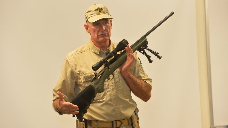 Wilkinson explains operation of the Ruger American Predator and Leupold VX3i scope.