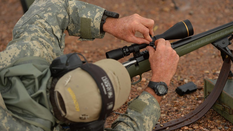 Windage (side-to-side) adjustment is located on a scope's side. Elevation (up and down) is on the top. Optical zoom is on the rear.