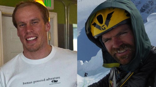 Kyle Dempster (left) and Scott Adamson (right) have gone missing in Pakistan.