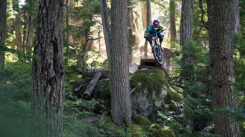 Rider Steve Storey is an absolute professional. As a photographer himself, he understands light and how it will affect a photograph. Having spent over two years as part of the team building and perfecting Salsa Verde, he intimately knows this piece of forest like no one else, including where to be at certain times of day to maximize the light, which was key on such a time sensitive project.